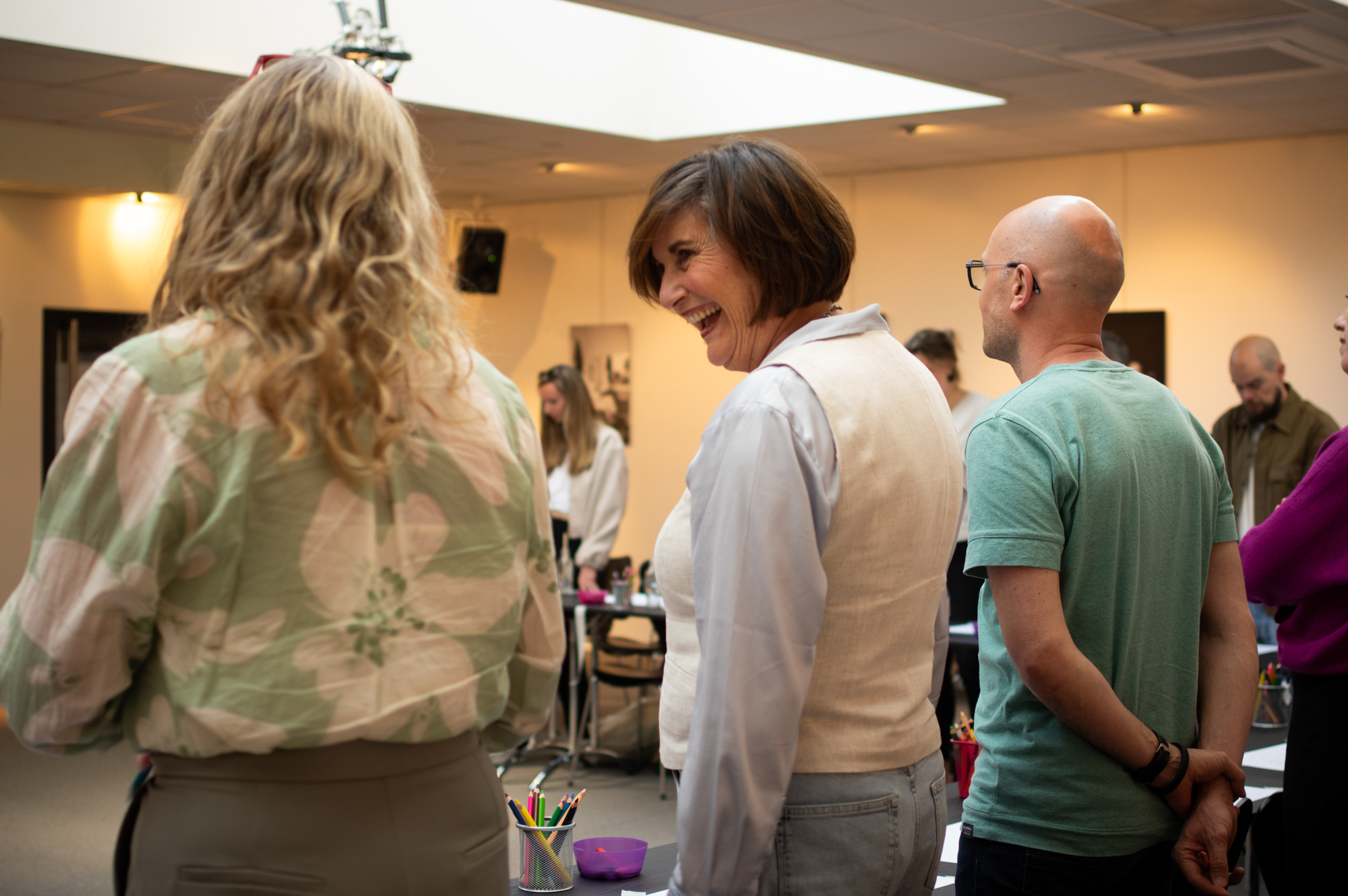 Groep mensen tijdens deelsessie _BiOND Congres