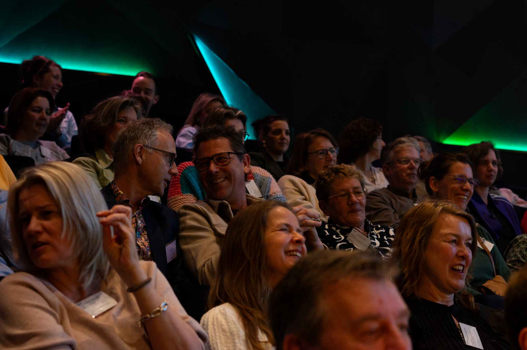 Publiek BiOND Congres Spant Bussum _ lachende mensen